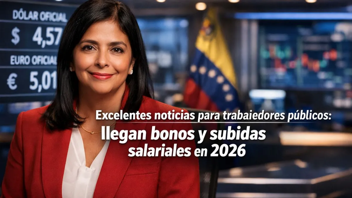 Excelentes noticias para trabajadores públicos: llegan bonos y subidas salariales en 2026